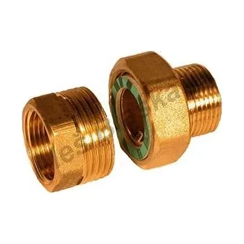 Fitinka Radiátorové šroubení přímé mosazné (k radiátoru-topenářské) - MOSAZ (holendr) - 1/2" 016 AKCE