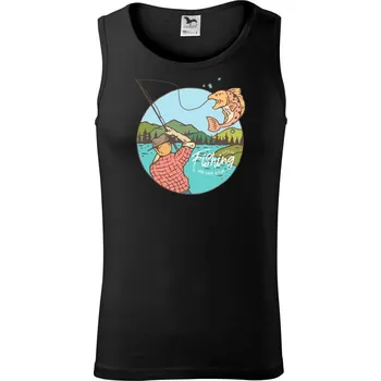 Pánské termoprádlo Fishing ovál - Tílko pánské Core - XL ( Černá )