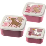 Sigikid Set boxů na svačinu Farma 3 ks