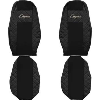 Autodoplněk Kožené autopotahy Volvo FH4, černé