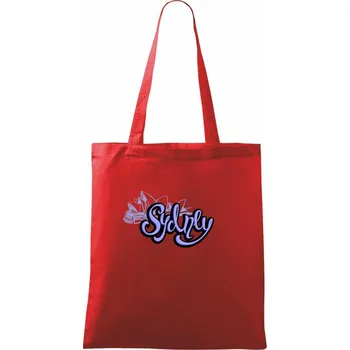 Nákupní taška Australia Sydney Lettering - Taška bavlněná - 42 x 38 cm ( Červená )