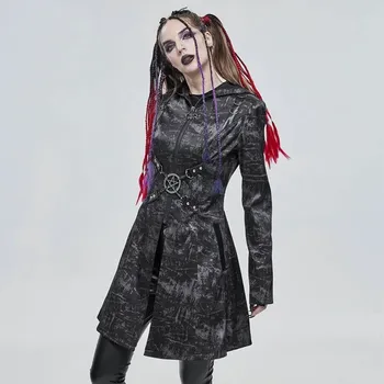 Dámský kabát kabát dámský DEVIL FASHION - CT186 - M