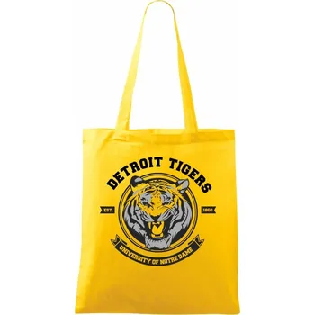 Tiger detroit - Taška bavlněná - 42 x 38 cm ( Žlutá )