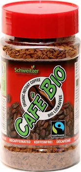 Káva Schweitzer Bio instantní káva bez kofein 100 g