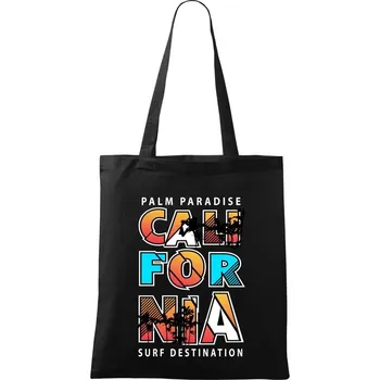 Nákupní taška California - Taška bavlněná - 42 x 38 cm ( Černá )