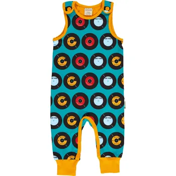 Kojenecký overall Dětský overal dlouhý bez rukávů LP desky Maxomorra Velikost: 50/56