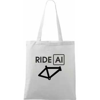 Ride Al - Taška bavlněná - 42 x 38 cm ( Bílá )