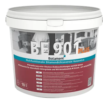 Penetrace Botament BE 901 Plus, multifunkční živičný základní nátěr Balení: 5 l