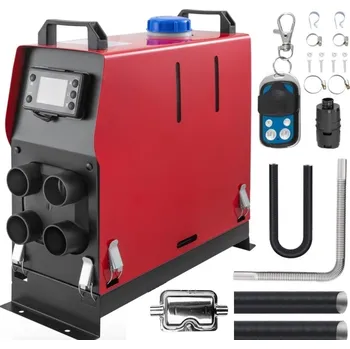 XL-AIRD V14 Nezávislé topení 8kW - přenosné, černý LCD ovladač, 4 výduchy