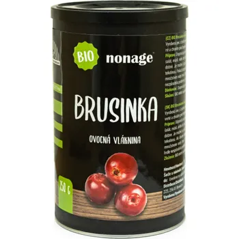 Sušené ovoce NONAGE Ovocná vláknina brusinka BIO 150&nbsp;g