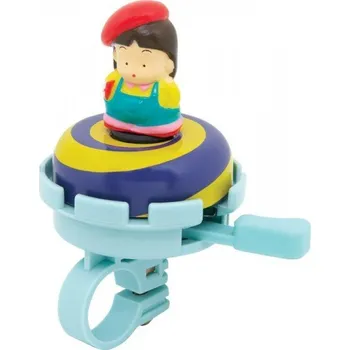 Zvonek na kolo KCK Zvonek Holčička 22,2mm, otáčecí