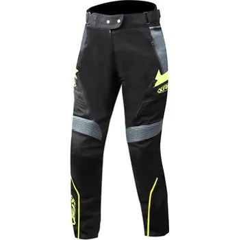 Moto kalhoty Dámské kalhoty na motorku XRC Winkle WTP blk/grey/fluo vel. L