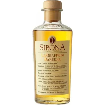 Pálenka Grappa Sibona Barbera 0,5l 40%