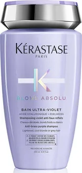 šampón Kérastase Blond Absolu Bain Ultra-Violet šampon pro neutralizaci žlutého tónu 