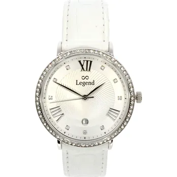 Hodinky LEGEND Dámské hodinky s bílým řemínkem