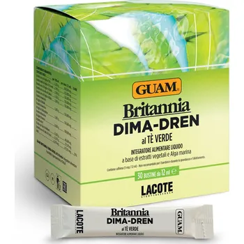 GUAM Britannia dima dren se zeleným čajem 30 sáčků