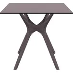 SIESTA EXCLUSIVE; Stůl IBIZA 80 hnědý