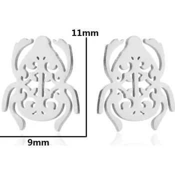 Souprava šperků Pusety scarabeus chirurgická ocel VL 284