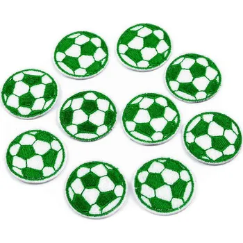 Nažehlovačka fotbalový míč Zelený (Nažehlovačka fotbalový míč Zelený)