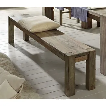 GREY WOOD Lavice 160x35, masivní indický palisandr