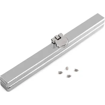 Rámeček na výrobu kabelky 12 cm vkládací, barva nikl