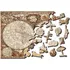 Puzzle Wooden City Antická mapa světa 2v1 300 dílků