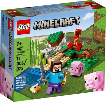 Stavebnice LEGO LEGO Minecraft 21177 Útok Creepera