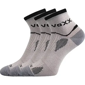 Pánské ponožky Sportovní Ponožky VoXX 3 kusy v balení Sirius světle šedá Velikost: 39-42