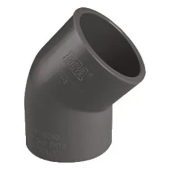 Koleno 45° lep/lep - průměr 63 mm