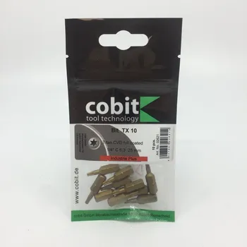 Bit Cobit Bit Torx TX 10 TiN CVD povlak