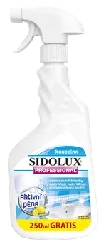 Čisticí prostředek do koupelny a kuchyně Sidolux Professional aktivní pěna na koupelny 750 ml