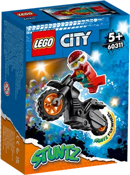 Stavebnice LEGO LEGO City 60311 Ohnivá kaskadérská motorka