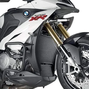 Chladič motoru Kappa KPR5119 Kryt chladiče z nerezové oceli, černý lakovaný BMW S 1000 R (14-19), BMW S 1000 XR (15-19)