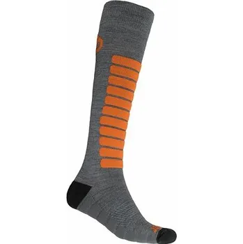 SENSOR PONOŽKY ZERO MERINO šedá/oranžová Velikost: L/43-46