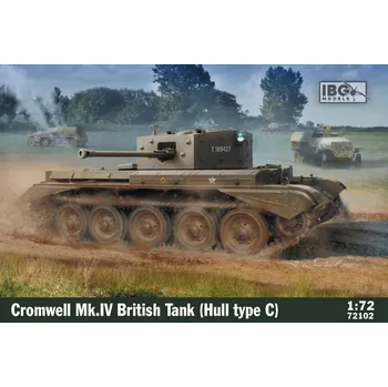 Plastikový model 1/72 Cromwell Mk.IV British Tank (Hull Type C)