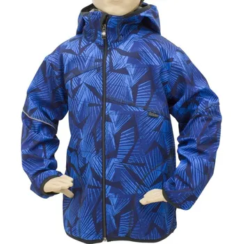 Chlapecká bunda Fantom softshellová bunda s potiskem modrá Velikost: 134