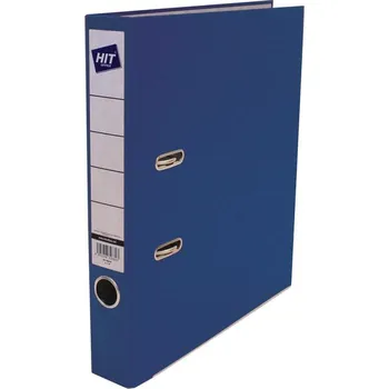 Pořadač, pákový, A4, 5 cm hřbet, prešpán, modrý