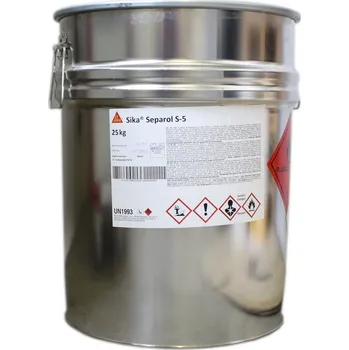 Lak na dřevo Sika Separol S-5, 25kg - Pastovitý separační prostředek pro pohledový beton
