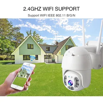 Bezpečnostní kamera IP Wifi venkovní kamera otočná, IcSee