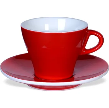 ClubHouse šálek s podšálkem Gardenia, 170 ml, červená