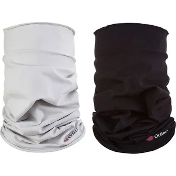 Nákrčník Little Angel Set nákrčník multifunkční tenký Outlast® - sv.šedá/černá Velikost: UNI