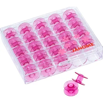 Plastové cívky barevné 200277062 JANOME