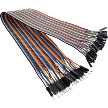 Vývojová deska DuPont kabel M-F - 40x, 40 cm