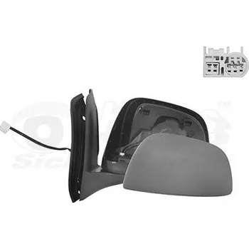 Auto zrcátko Vnější zpětné zrcátko VAN WEZEL 5263817
