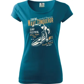 Dámské tričko Wave Conqueror - Dámské triko Pure - XS ( Petrolejová )