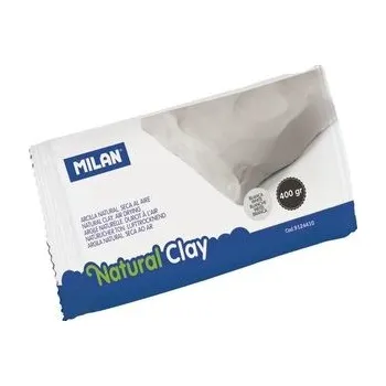 Set školních potřeb Glina naturalna samoutwardzalna 400g biała MILAN
