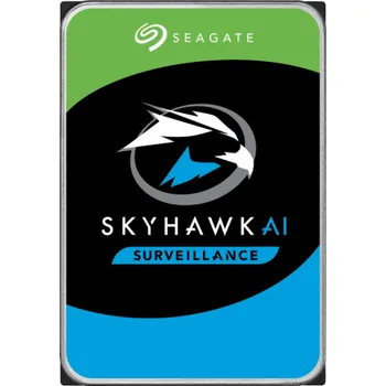 Interní pevný disk Seagate SkyHawk AI 12TB, ST12000VE001 Seagate HDD SkyHawk AI 3.5" 12TB - 7200rpm/SATA-III/256MB + RV senzor