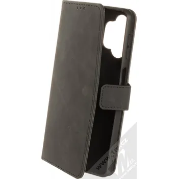 Pouzdro na mobilní telefon 1Mcz Velvet Book flipové pouzdro pro Samsung Galaxy A32 5G černá (black)