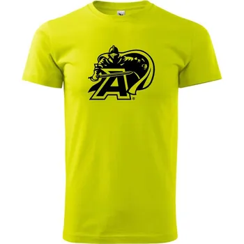 Black Knight - Cape Man - Klasické pánské triko vyšší gramáže - 3XL ( Limetková )