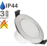 Ledshopik LED podhledové svítidlo MINI-L | 7W | kruhové | 230V | hliník | IP44 | - DENNÍ BÍLÁ - 4000K